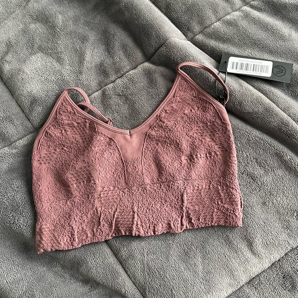 Savvi Fit Plum Sports Bra